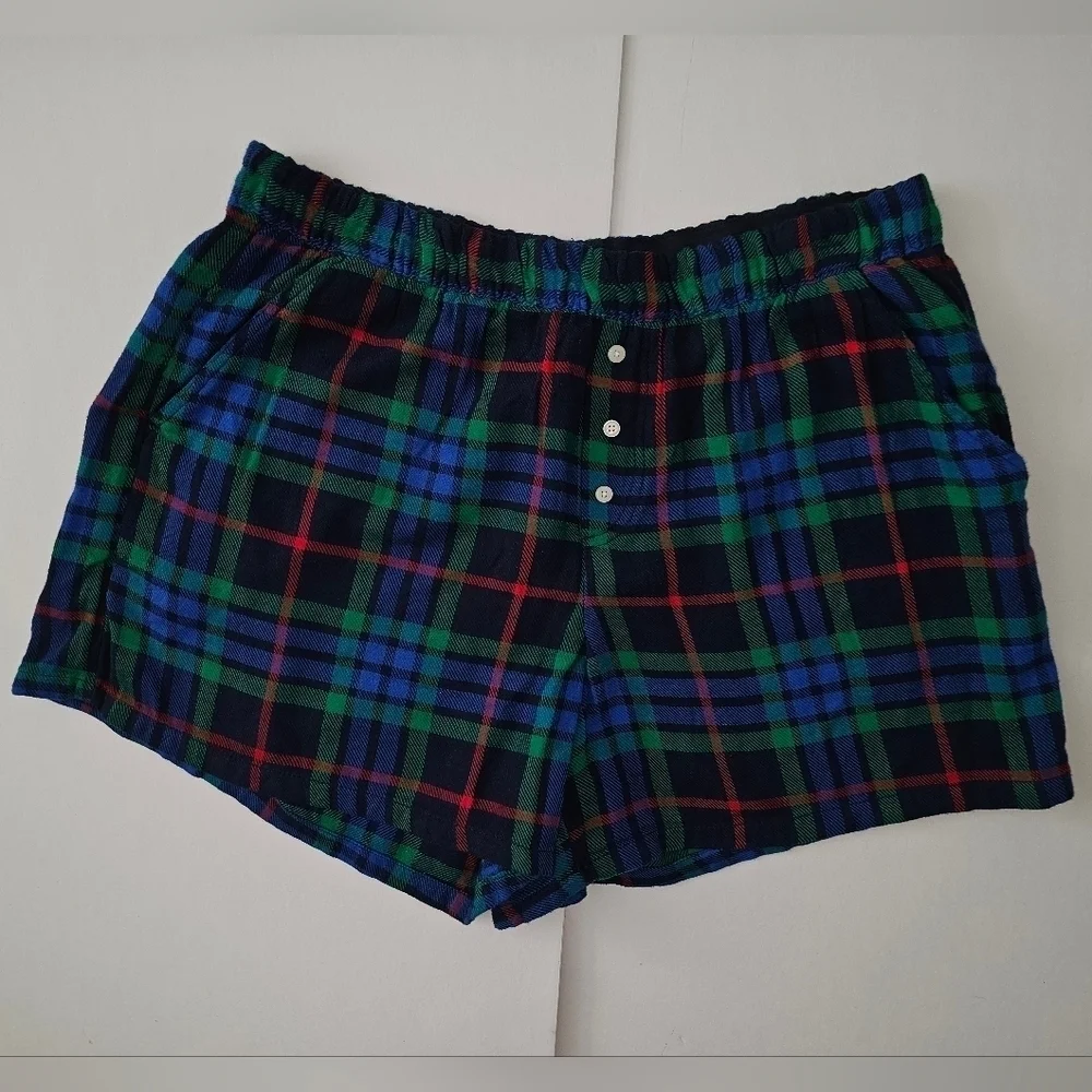 Aerie Flannel Boxer Sleep Short​